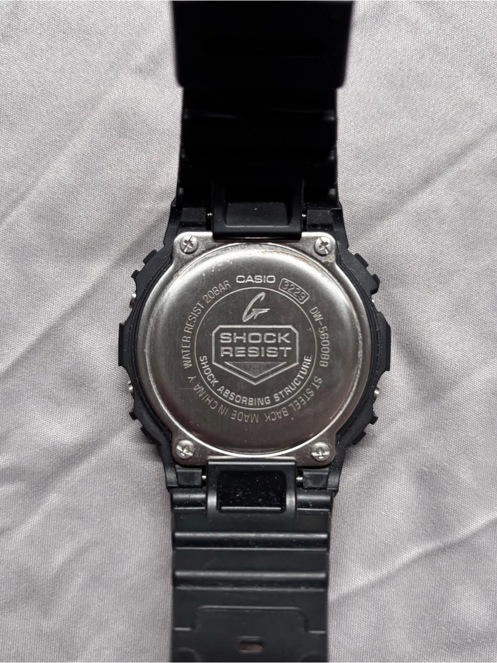 Casio G-Shock 3229 DW-5600BB Black Matte Blackout